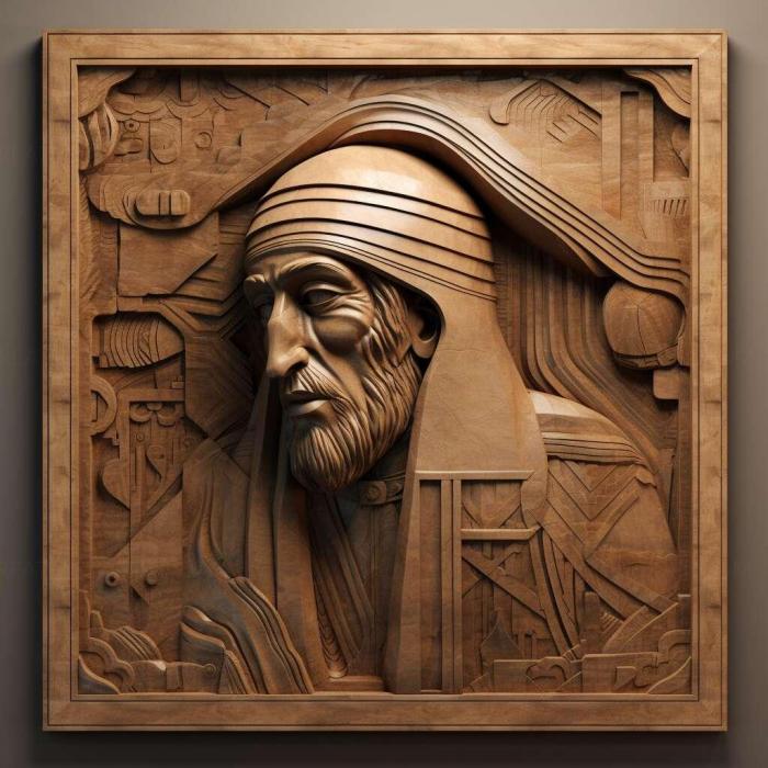 نموذج ثلاثي الأبعاد لآلة CNC 3D Art 